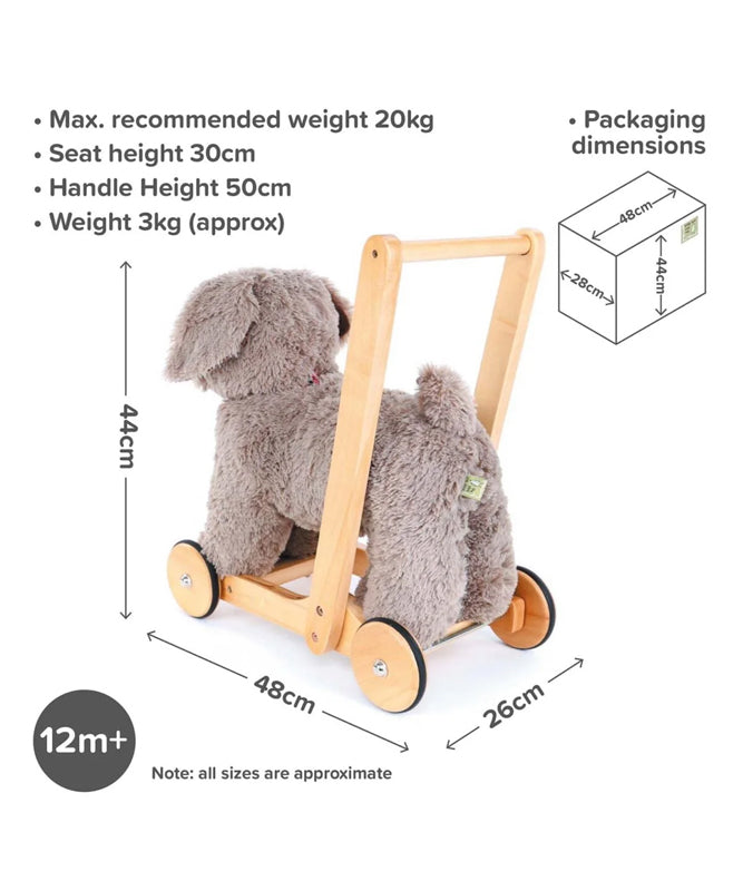 Little Bird Told Me Push Along Bailey Dog Baby Products Wholesaler