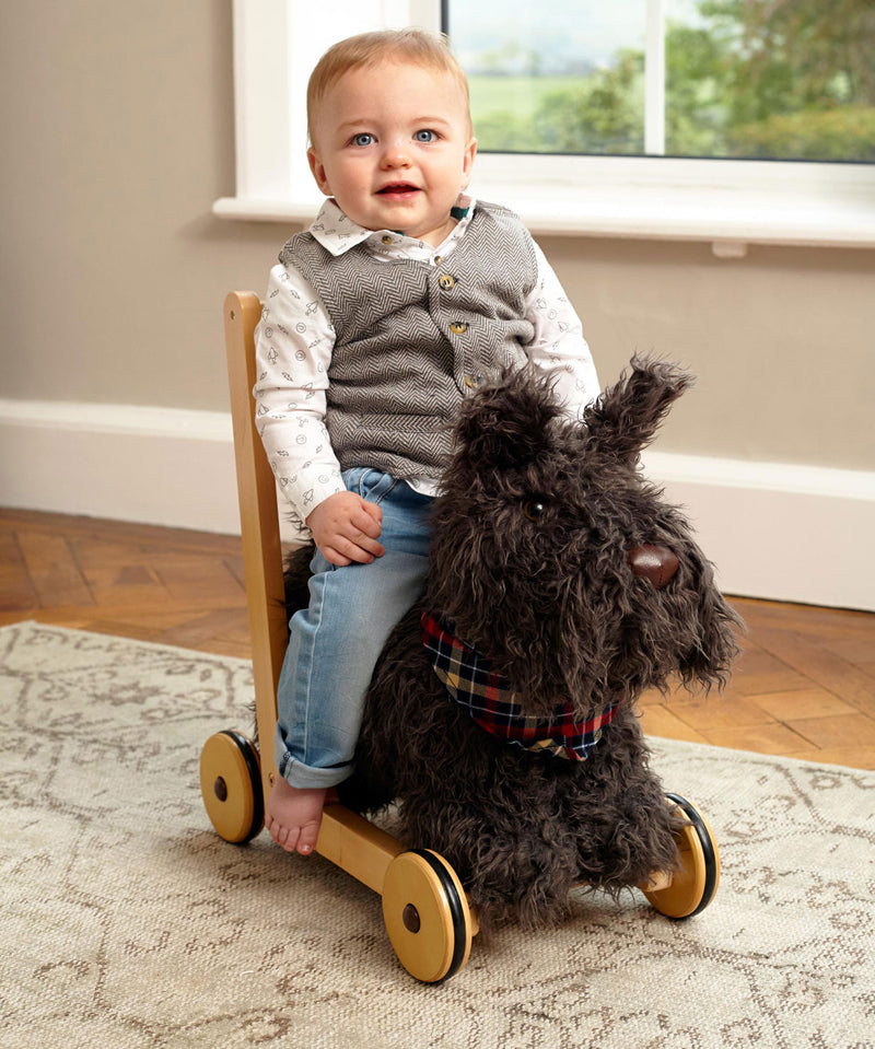 Little Bird Told Me Push Along Scottie Dog Baby Products Wholesaler