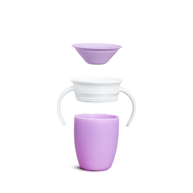 Munchkin Miracle Trainer Cup 7Oz - Purple Baby Products Wholesaler