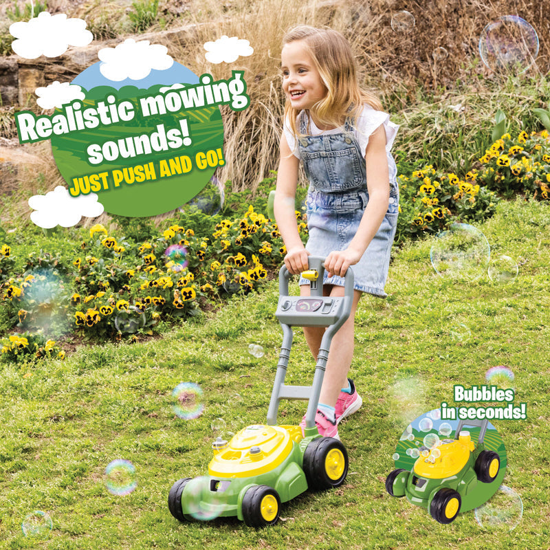 Tomy John Deere Bubble Mower with 4oz Bottle Baby Products Wholesaler