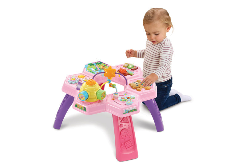 VTech Busy Bee Activity Table Pink Baby Products Wholesaler