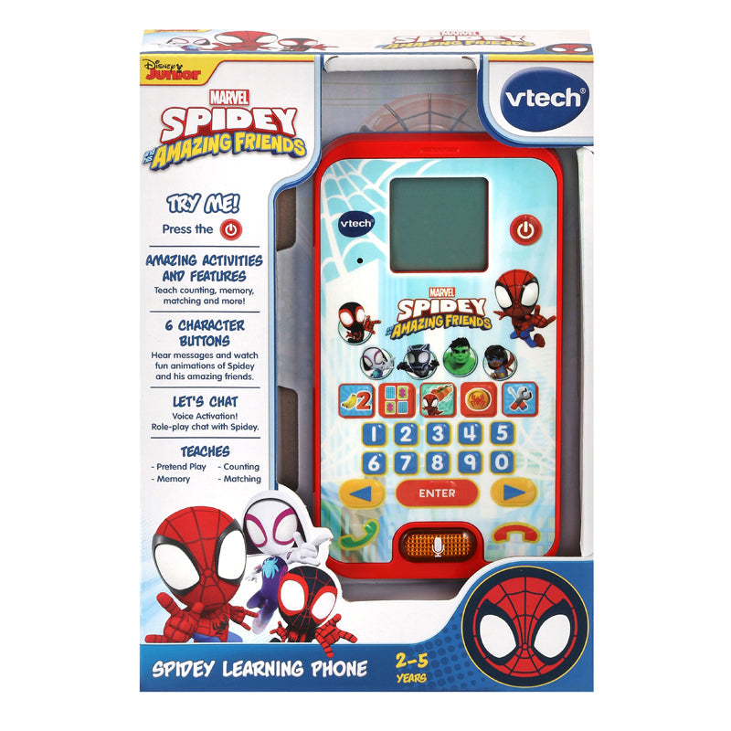 VTech Spidey and His Amazing Friends: Spidey Learning Phone Baby Products Wholesaler