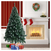 6FT Iron Leg White PVC 650 Branches Christmas Tree