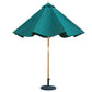 Bali Hunter Green Wooden Parasol 2.85m MINT Outdoor
