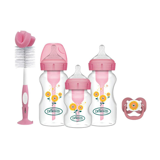 Dr Brown's Options+ Gift Set Pink Baby Products Wholesaler
