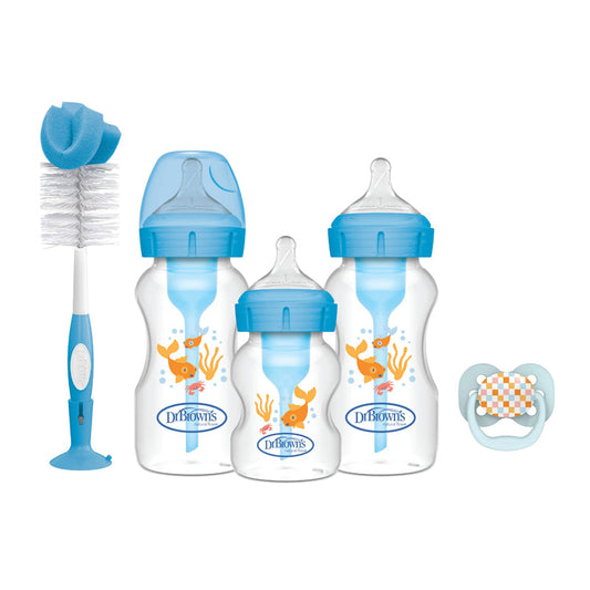 Dr Brown's Options+ Gift Set Blue Baby Products Wholesaler
