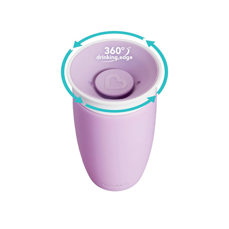 Munchkin Miracle Sippy Cup 10Oz - Purple Baby Products Wholesaler