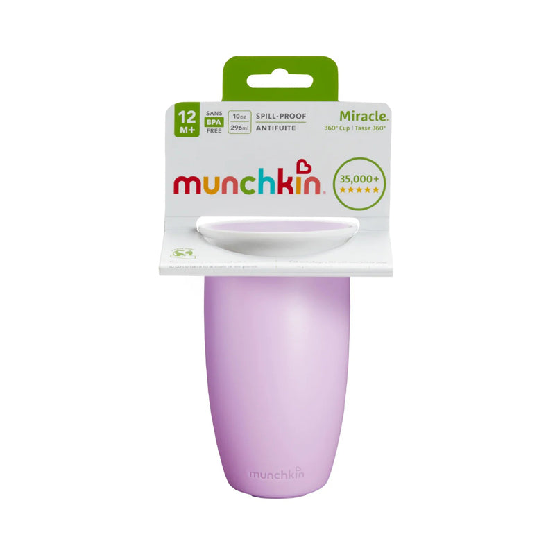 Munchkin Miracle Sippy Cup 10Oz - Purple Baby Products Wholesaler