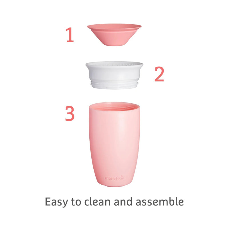 Munchkin Miracle Sippy Cup 10Oz - Pink Baby Products Wholesaler