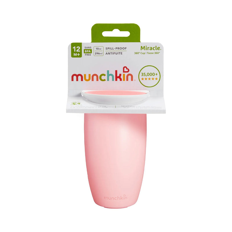 Munchkin Miracle Sippy Cup 10Oz - Pink Baby Products Wholesaler