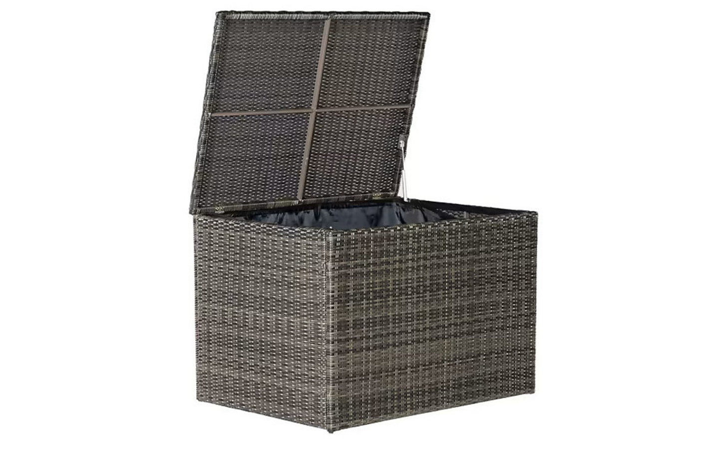 Marbella Grey 5 Seater Chaise Garden Sofa Set, Cover and Cushion Box Bundle MINT Outdoor