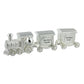 Baby Keepsake Train Tooth Curl Box Silver Plated Gift Newborn Memory Christ Deal For Any Occasion