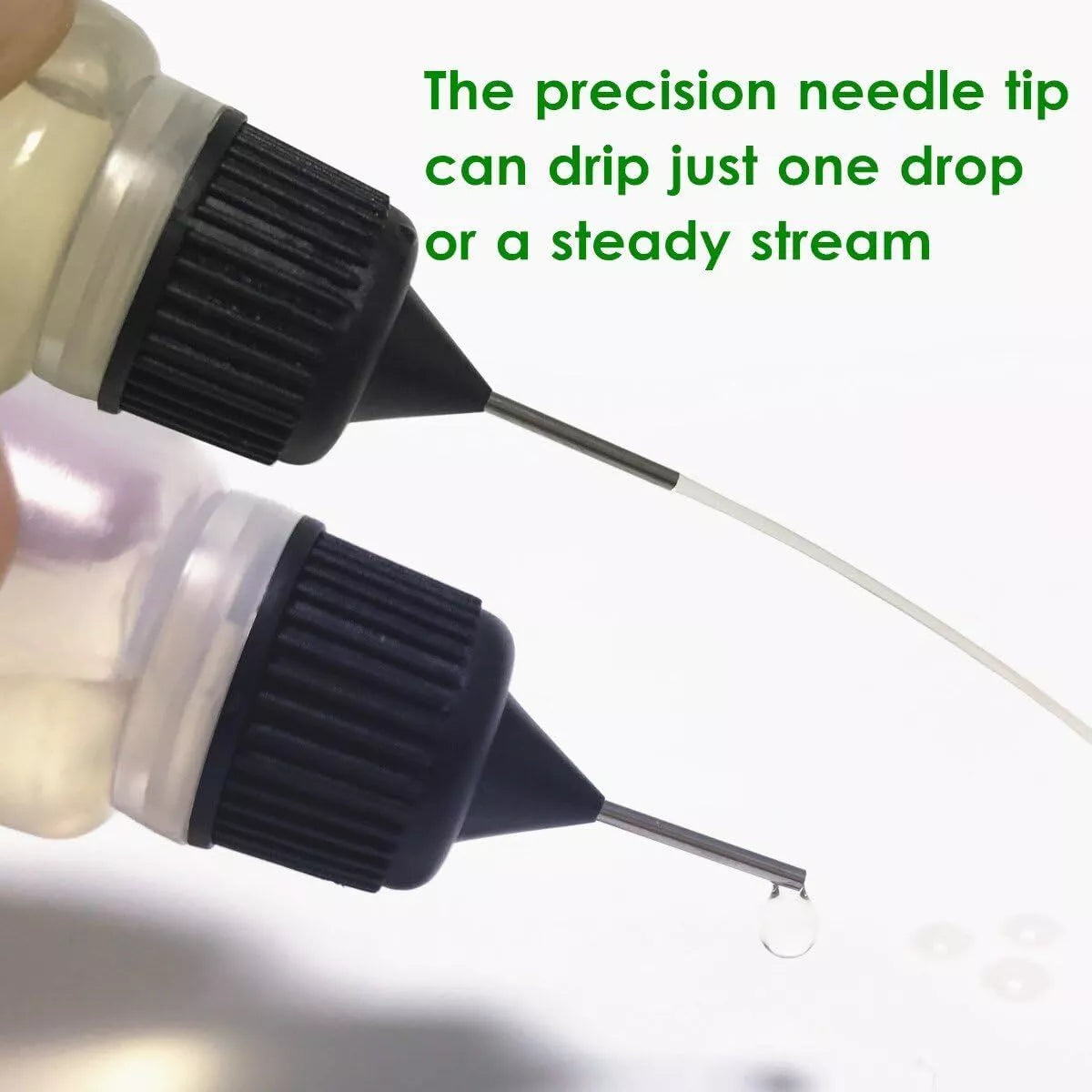 Needle Bottle Dropper TIP Squeeze Bottle Liquid 30Pack 5ml Multi Color