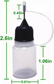 Needle Bottle Dropper TIP Squeeze Bottle Liquid 30Pack 5ml Multi Color Unbranded