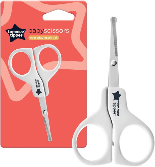 Tommee Tippee Baby Nail Scissors Safe Rounded Easy Hold Newborn