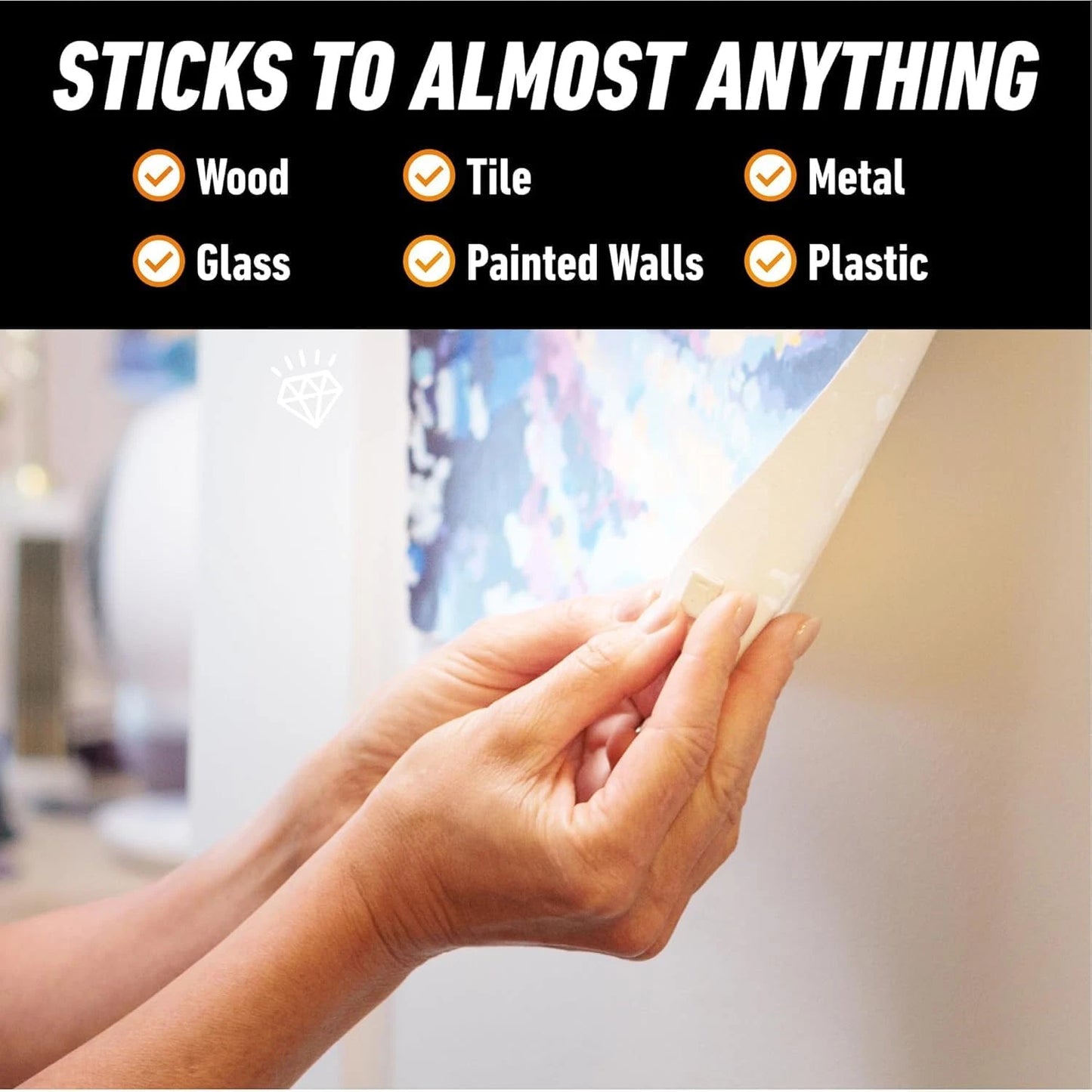 Gorilla Tack Adhesive Putty Removable Mounting White Reusable Sticky 56G Pack Deal For Any Occasion