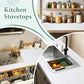 Non-Slip Drawer Shelf Liner 45x900cm White Cupboard Mat Organiser