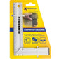Carpenter Square Spirit Level Aluminium Measuring Ruler 6'' 150mm
