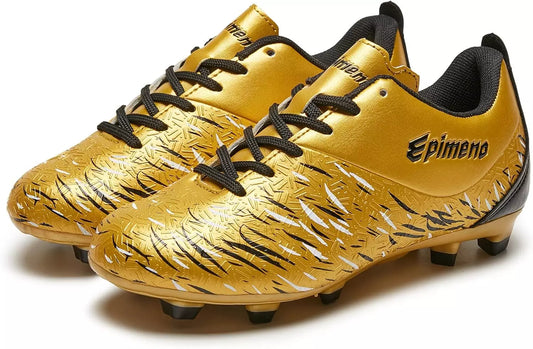 Football Shoes Kids Boys Girls Soccer Boots Firm Ground Unisex Baseball UK 4
