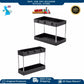 Bathroom Organizer 2 Pack Bathroom Tray for Counter Kitchen Storage Cabinet