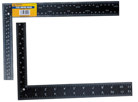 Metal Roofing Rafter Set Square Metric Imperial Heavy Duty 8''X12'' 200x 300mm