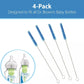 Dr Brown's Baby Infant Cleaning Milk Vent Bottle Teat Brush 4pieces