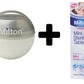 Milton Mini Portable Soother Pacifier Dummy Steriliser + 50 Tablets