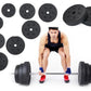 Weight Plates Set 5KG 10KG 20KG Barbell Dumbbell Lifting Training Gym 1''