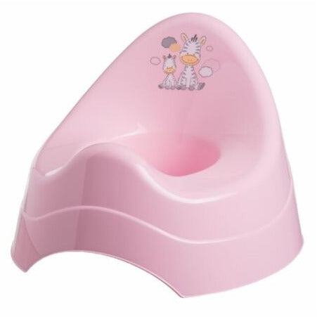 Baby Kids Toddler Plastic Potty Toilet Seat Trainer Training Seat Pink Zebra
