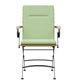 Sicily 4 Seater Teak and Wrought Iron Rectangular 120cm Garden Dining Set MINT Outdoor