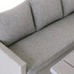 Stockholm 6 Seater Grey Rattan Garden Corner Dining Set MINT Outdoor