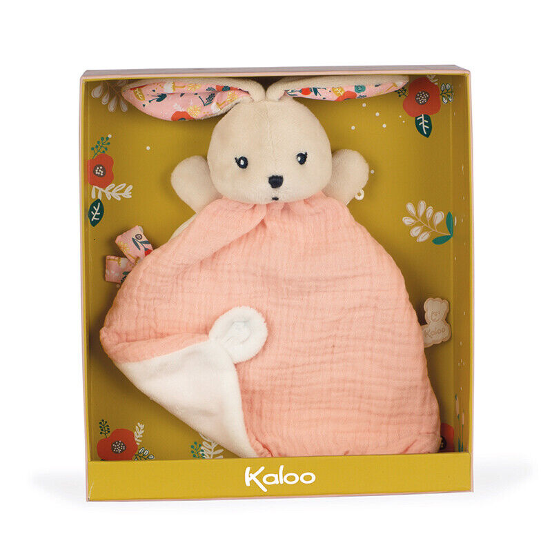 Kaloo K'Doux Doudou Comforter New And Gift Boxed Rabbit Poppy