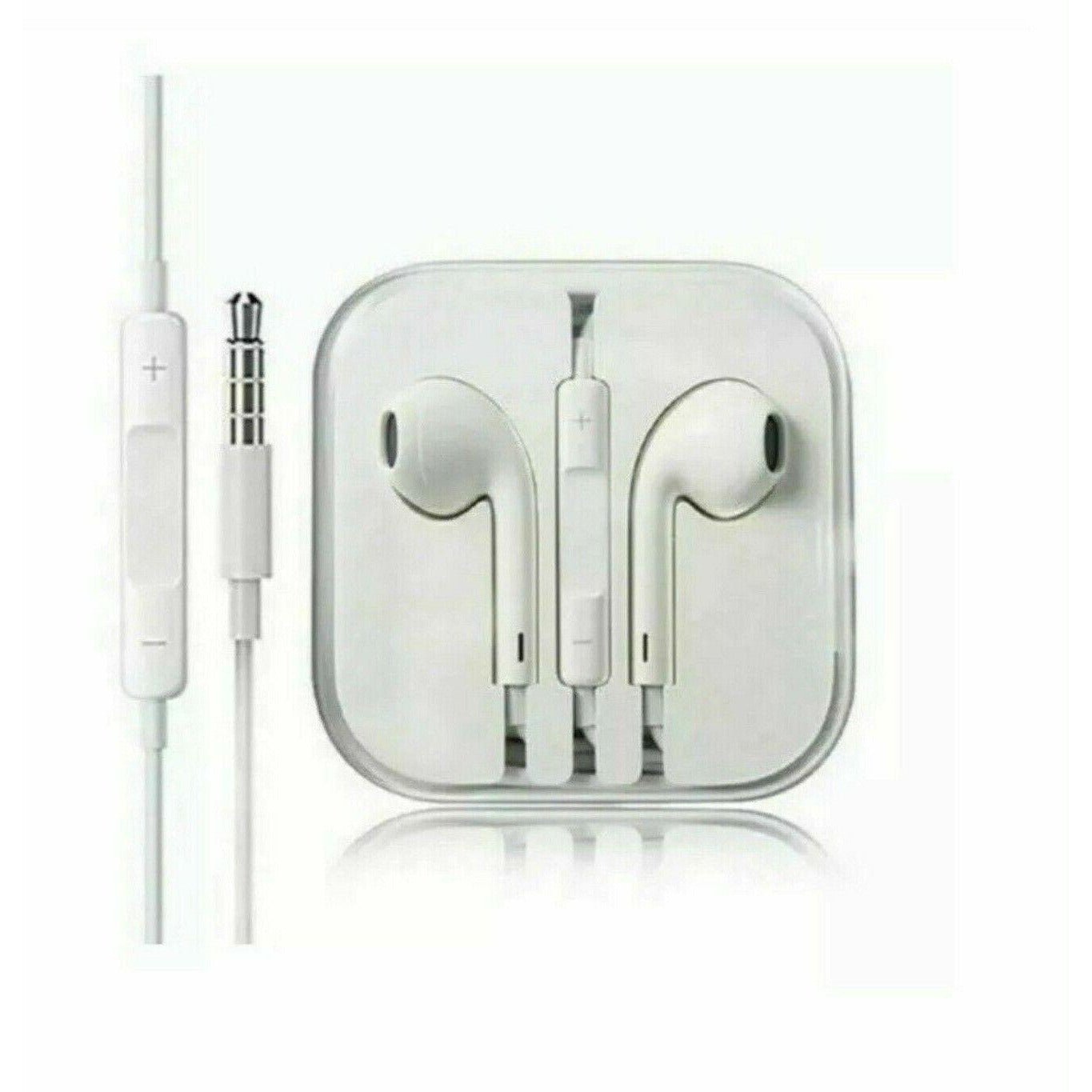 Wired Handsfree Headphones Earphones Earbud with Mic Mobile Phone iPhone Samsung