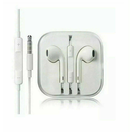 Wired Handsfree Headphones Earphones Earbud with Mic Mobile Phone iPhone Samsung