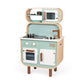 Janod Double Sided Cooker Reverso Children's Wood Kitchen Light Sound Toy
