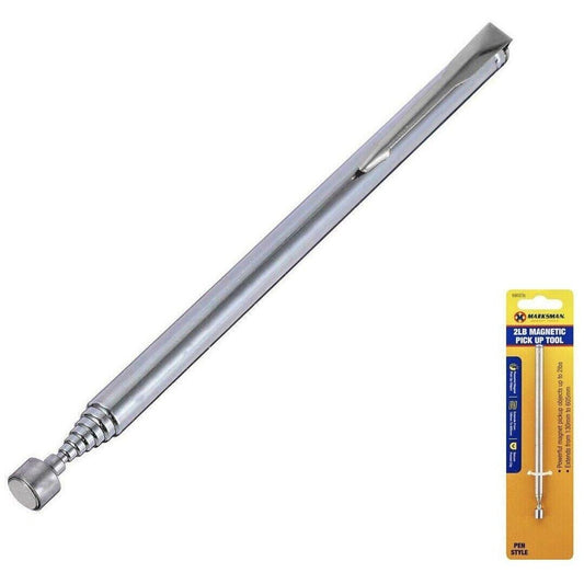 Telescopic Magnetic Pick up Tool 2 Lb Pen 130mm Extending to 605mm Stick