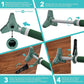 Green Adjustable Pull Up Bar Home Exerciser for Strengthening 65-90CM Unbranded