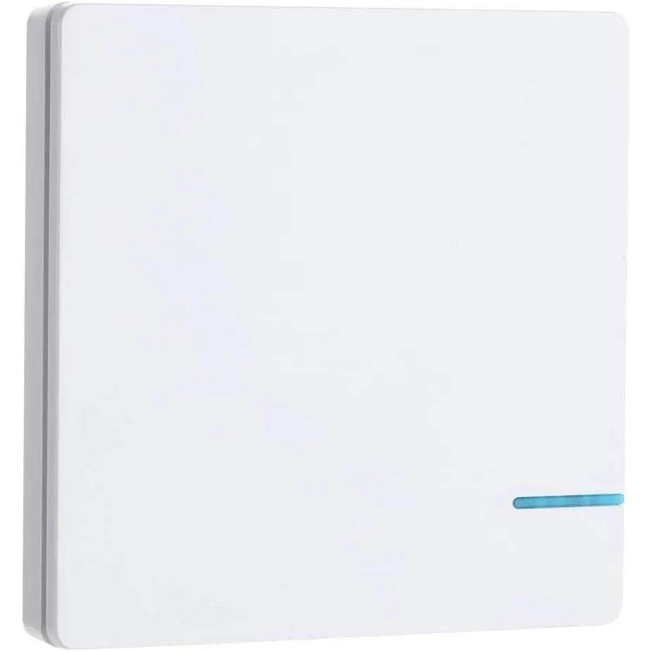 Mengshen Wireless Light 1 Way Switch White Only Switch Panel For LED Bulb & Lamp Deal For Any Occasion
