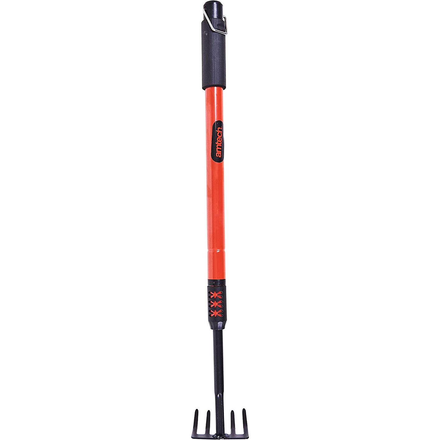 Amtech Telescopic Hand Rake Extendable Garden Grass Leaf 90cm 36"