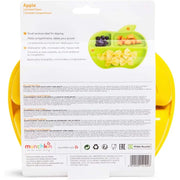 Munchkin Baby Feeding Dishes Food Weaning Lil Apple Plates 3Pk Deal For Any Occasion