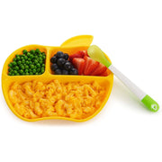 Munchkin Baby Feeding Dishes Food Weaning Lil Apple Plates 3Pk Deal For Any Occasion