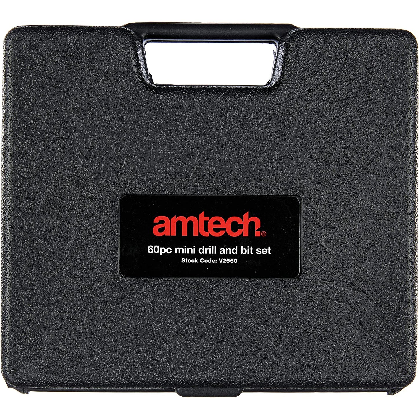 Mini Drill Set Grinder Amtech V2560 Rotary Tool Kit Hobby Engraver Craft 60 Pc