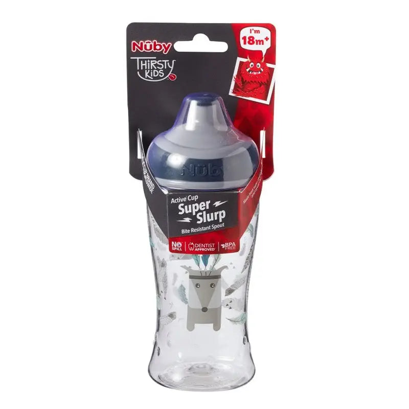 Nuby Cup Baby Toddler Drinking Container Beaker Super Slurp Tritan Freeflow Deal For Any Occasion