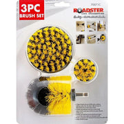 Drill Brush Valeting Detailing Car Carpet Cleaning Scrubbing Set 3pcs Deal For Any Occasion