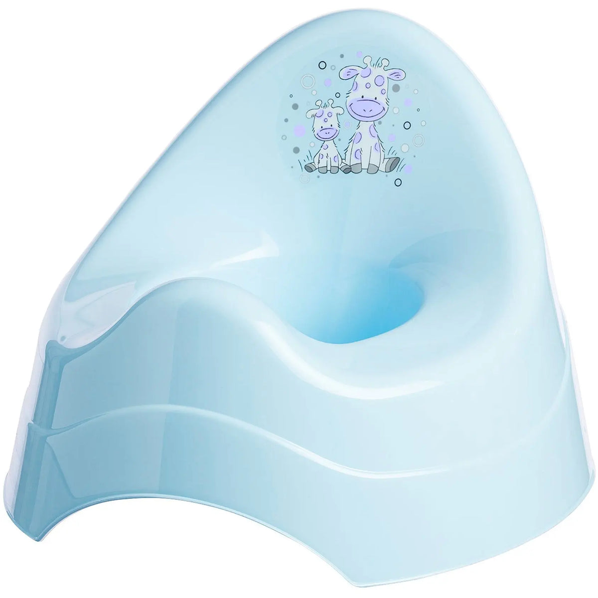 Baby Kids Toddler Plastic Potty Toilet Seat Trainer Training Seat Blue Giraffe Deal For Any Occasion