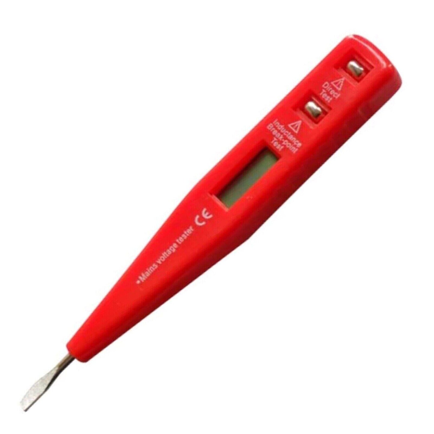 Voltage Digital Tester Screwdriver Electricians Test Marksman 12-220V Red