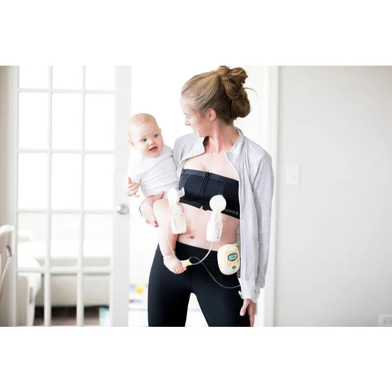 Medela Expression Bustier White Hands-Free Pumping Bustier Nursing Bra S M L Deal For Any Occasion