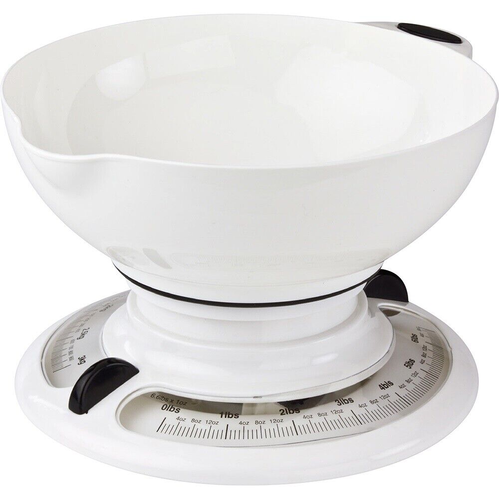 3kg Kitchen Cooking Scale Mechanical Scale Removable Bowl Weighing Weight