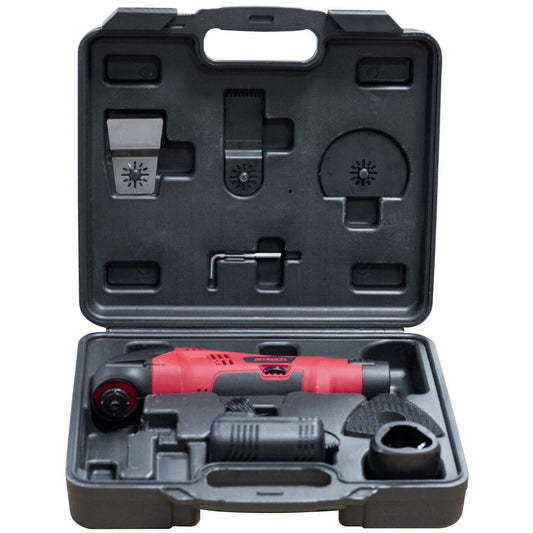 Am-Tech Oscillating Sander Scraper Multi-Tool V6510 1.3 A Battery 230V Red