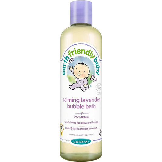 Earth Friendly Baby Children Bubble Bath Kids Calming Lavender 300 ml